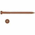 National Nail 10 x 3 in. Composite Deck Screws, Redwood, 350PK 5712070